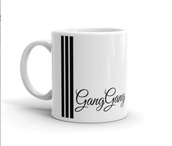 GuardWhatsYours Gang Gang Jiu Jitsu Mug - BJJ Gang - Jiu-Jitsu White and Black Pack Jits Mug - Grappler Gang - Jiu-jitsu Lifestyle Gift Mug