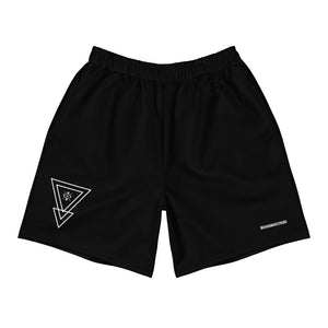 Men's Solo Drilling Thick Thighs Triangles Black Belt Shorts Men's Triangle Chokes Mobility Training Workout Men Pocket Athletic Shorts
