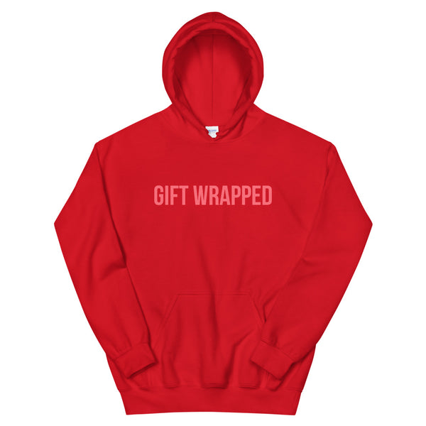 Jiu Jitsu Christmas Cherry Gift Wrap Position Unisex Hoodie JiuJitsu Gift Wrapped Hooded Sweatshirt Gift Wrapped Unisex Hoodie BJJ Chokes