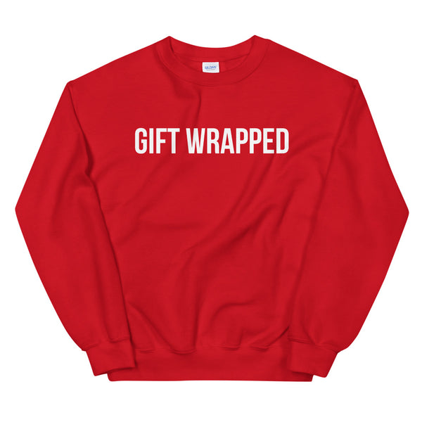 Jiu Jitsu Christmas Snow Gift Wrap Position Unisex Sweatshirt JiuJitsu Gift Wrapped Sweatshirt Gift Wrapped Unisex Sweatshirt BJJ Chokes