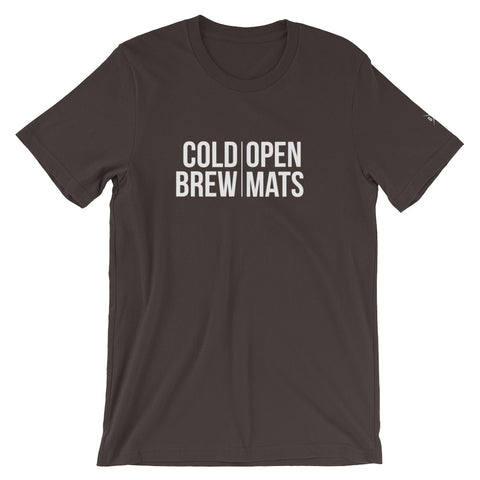 Cold Brew Jiu Jitsu BJJ - GuardWhatsYours Jiu Jitsu Cold Brew Coffee : Jiu Jitsu T-Shirt for Cold Brew Lovers BJJ Short-Sleeve Unisex Tshirt