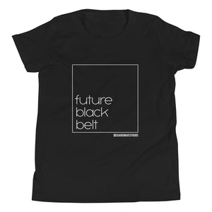 Future Black Belt Youth T-Shirt for Jiu Jitsu Kids and Mat Rats - GuardWhatsYours BJJ Black Belt in Training Junior Jiu Jitsu - BJJ Shirt