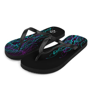 Jiu Jitsu Black Jellies Brazilian Jiu-Jitsu Flip Flops Unisex Thong Sandals Underwater Jellies BJJ Slippers  Jiu Jitsu Jellyfish Slippers