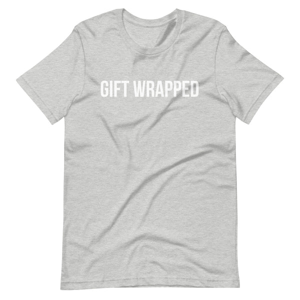 Jiu Jitsu Christmas Snow Gift Wrap Position MMA BJJ Tshirt JiuJitsu Gift Wrapped Shirt Gift Wrapped Unisex BJJ Holiday Chokes Tee