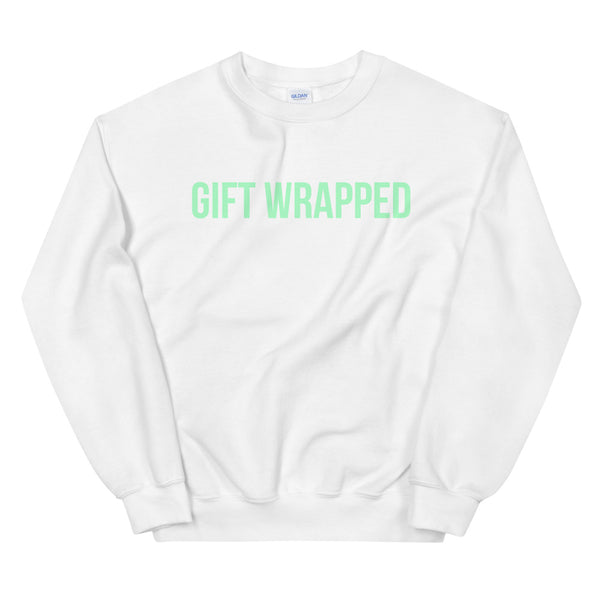 Jiu Jitsu Christmas Mint Gift Wrap Position Unisex Sweatshirt JiuJitsu Gift Wrapped Sweatshirt Gift Wrapped Unisex Sweatshirt BJJ Chokes
