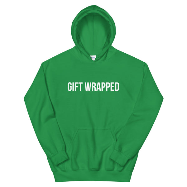 Jiu Jitsu Christmas Snow Gift Wrap Position Unisex Hoodie JiuJitsu Gift Wrapped Hooded Sweatshirt Gift Wrapped Unisex Hoodie BJJ Chokes